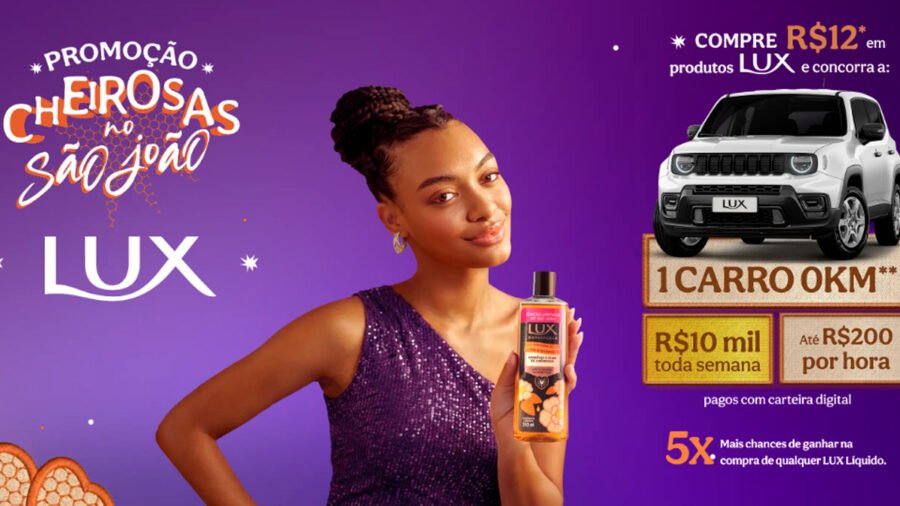 Banner da Lux Cheirosas no São João