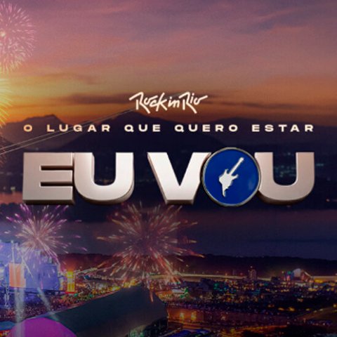 Banner quadrado da Rock in Rio O Lugar Que Quero Estar