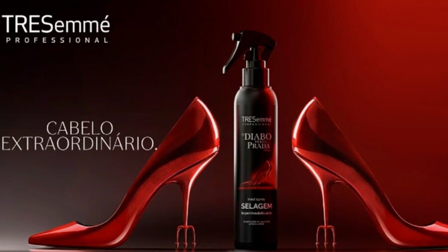 Banner da TRESemmé O Diabo Veste Prada 2