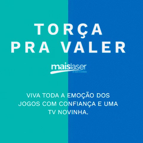 Banner quadrado da Copa Torça Para Valer Maislaser