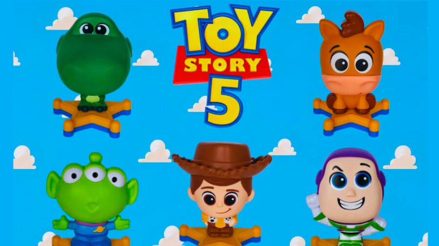 Banner da Brinquedo Toy Story 5 Burger King