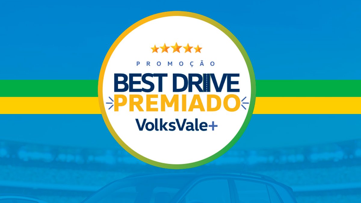 Banner da Volkswagen Best Drive Premiado