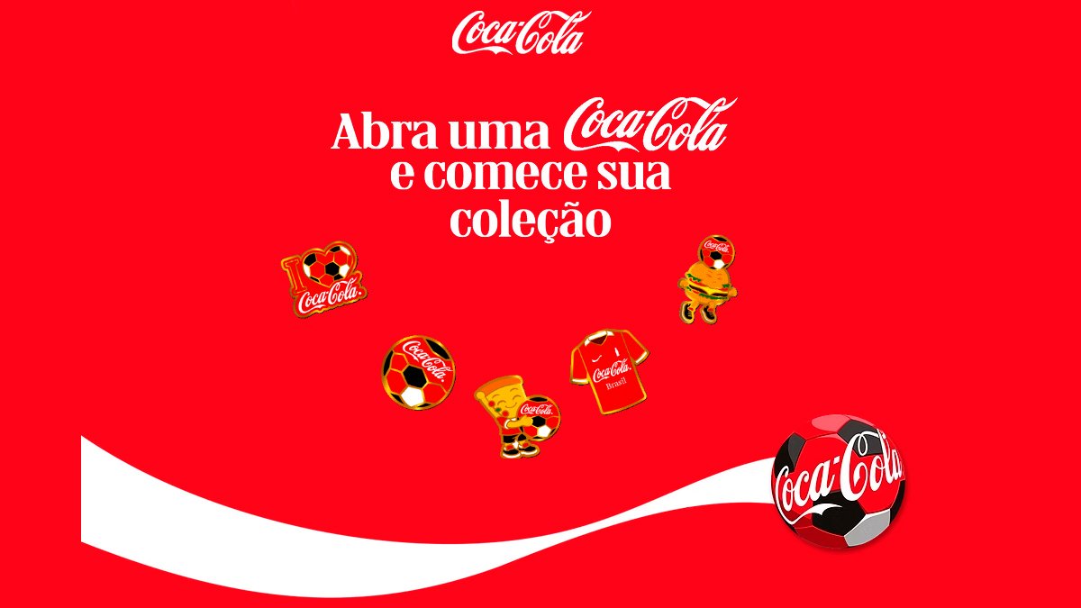 Banner da Abra uma Coca-Cola e Colecione