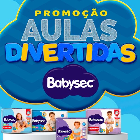 Pr&ecirc;mios e Sorteios em Destaque da Promo&ccedil;&atilde;o Babysec Aulas Divertidas