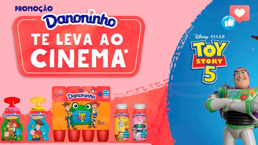 Banner da Danoninho Te Leva ao Cinema