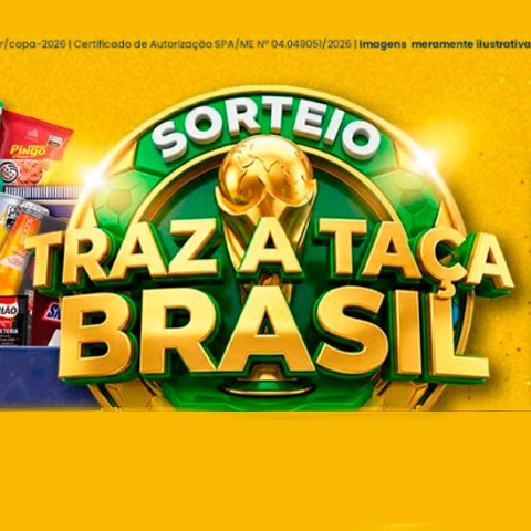Banner quadrado da Traz a taça 2026