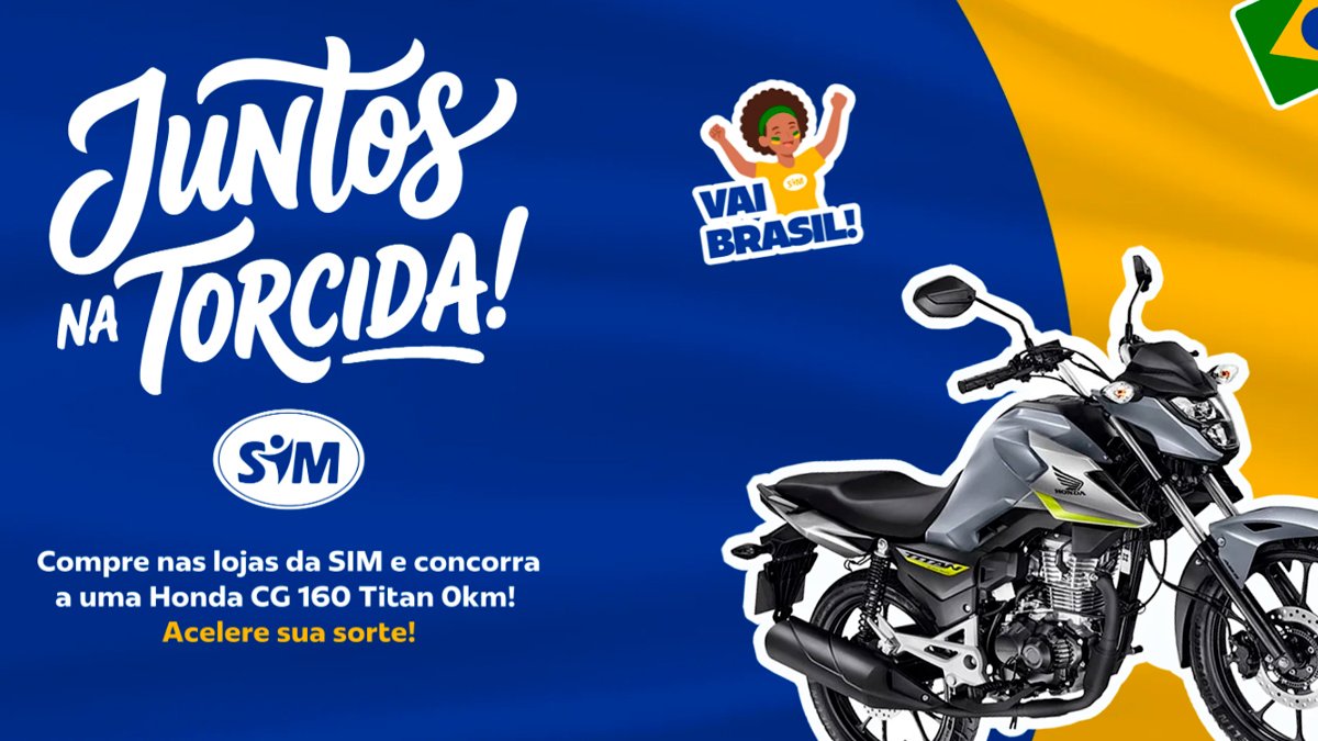 Banner da Juntos na Torcida SIM