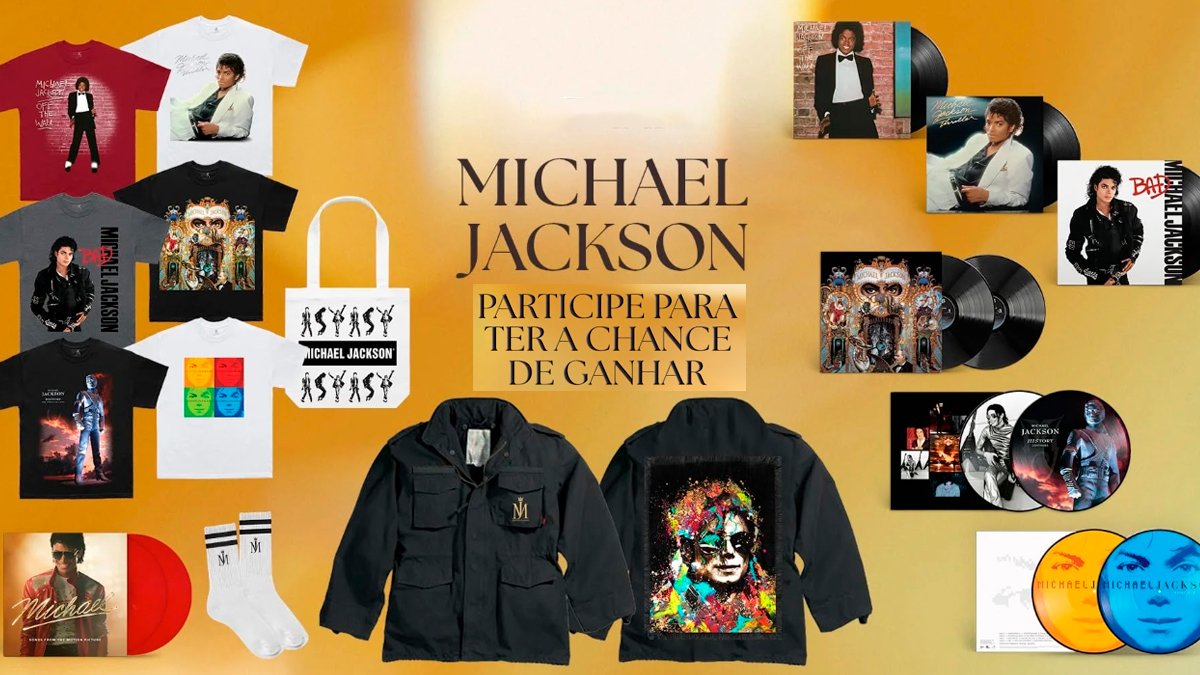 Imagem Social do Post - Promoção Michael Jackson Sony
