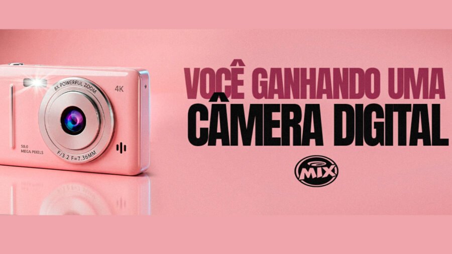 Banner da Mix FM Câmera Digital