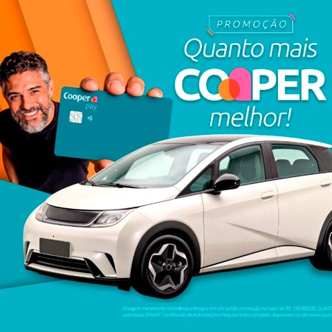 Banner quadrado da Quanto Mais Cooper Melhor