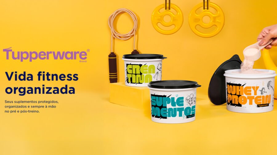 Banner da Tupperware Vida Fitness Organizada