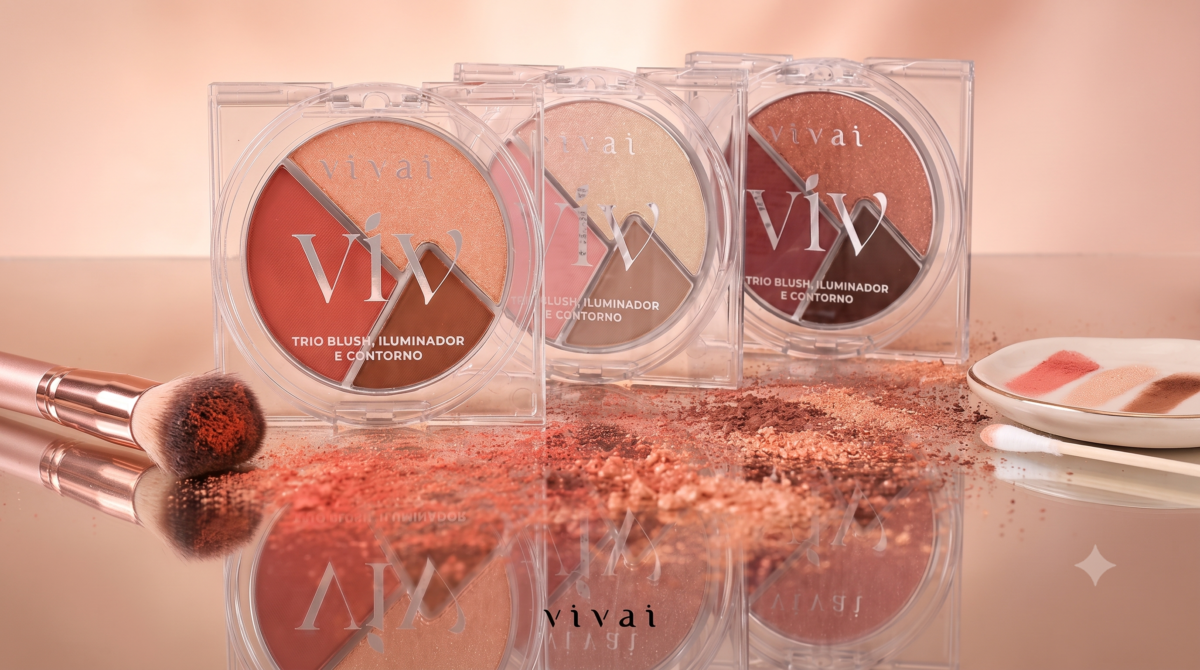 Vivai seleciona criadoras de conteúdo para receber kits de maquiagem