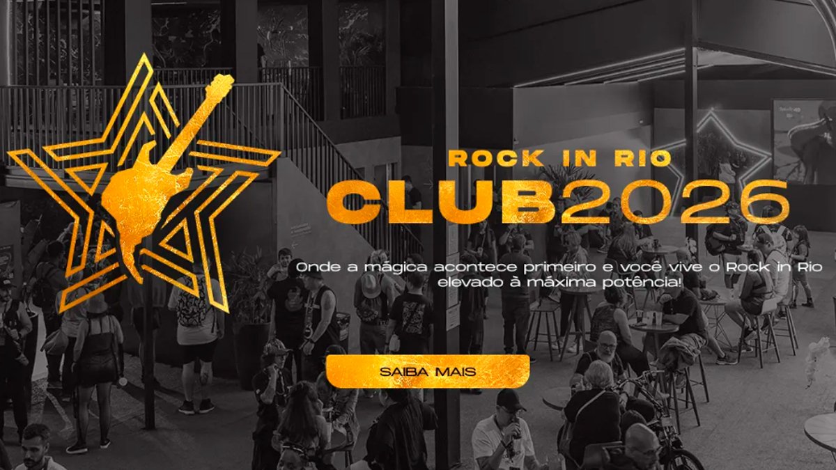 Banner da Promoção Rock in Rio Club