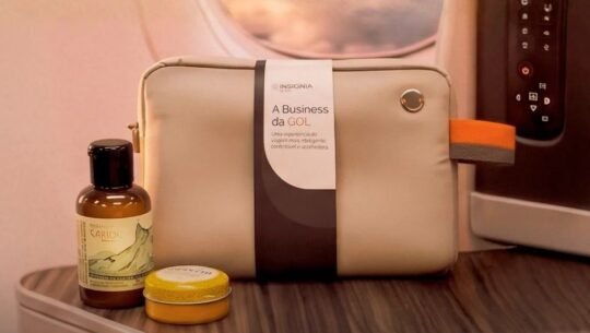 GOL e Granado unem forças para elevar a experiência da classe Insignia com amenities exclusivos