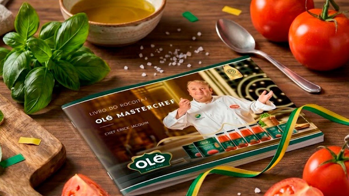 Ganhe livro de receitas do chef Erick Jacquin em ação da Olé Alimentos