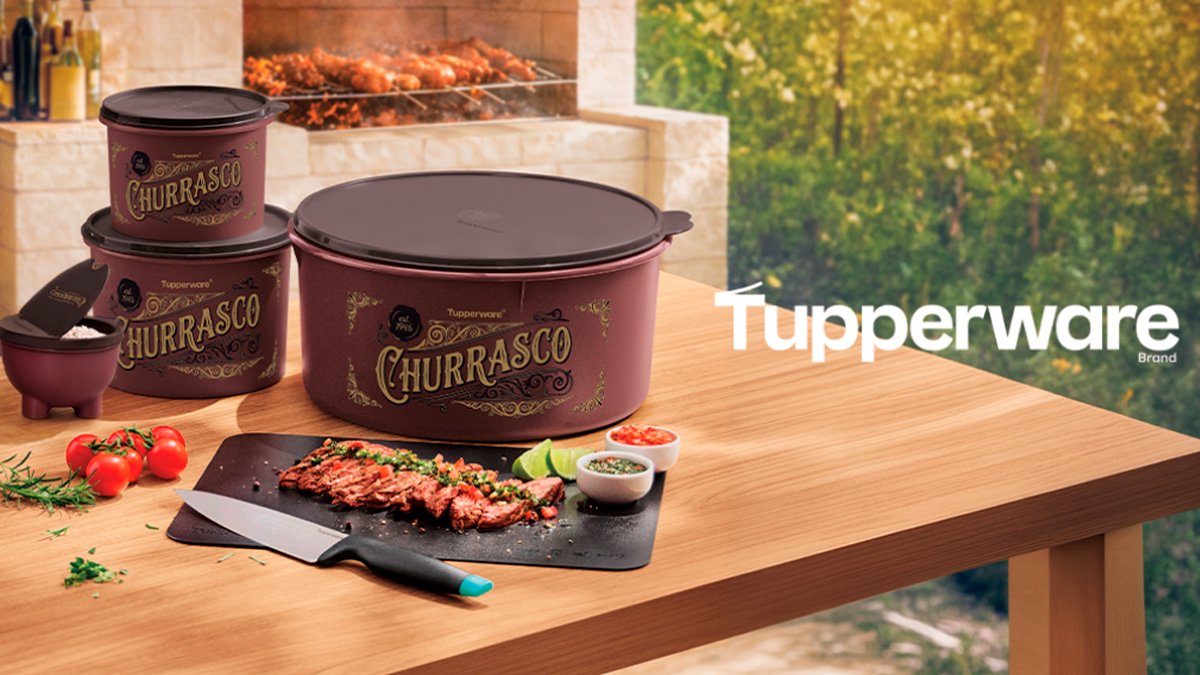 Banner da Promoção Tupperware Linha Churrasco Supremo