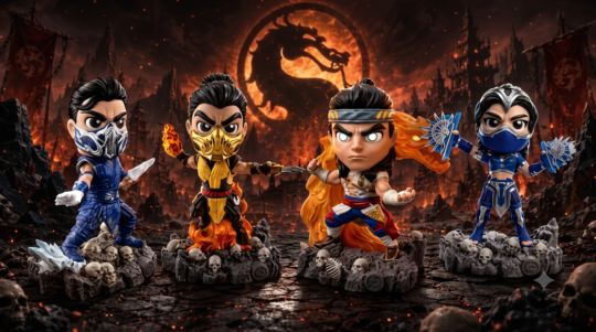 Mortal Kombat ganha nova linha de colecionáveis da Fandom Box