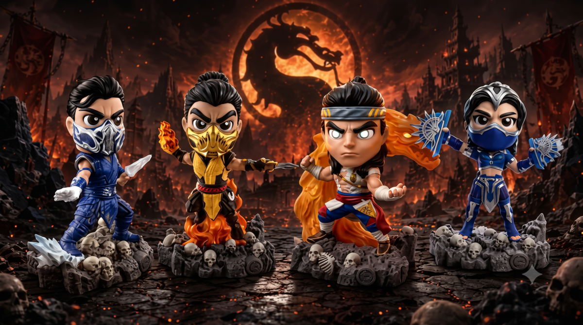 Mortal Kombat ganha nova linha de colecionáveis da Fandom Box