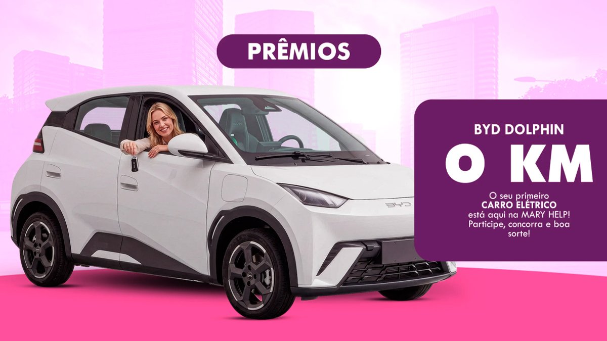 Imagem Social do Post - Promoção Mary Help Cheirinho de Carro Novo
