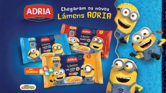 Adria distribui brindes dos Minions em cinemas de São Paulo