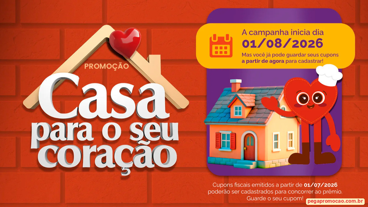 Banner da Promoção Arroz Emoções Casa Para o Seu Coração