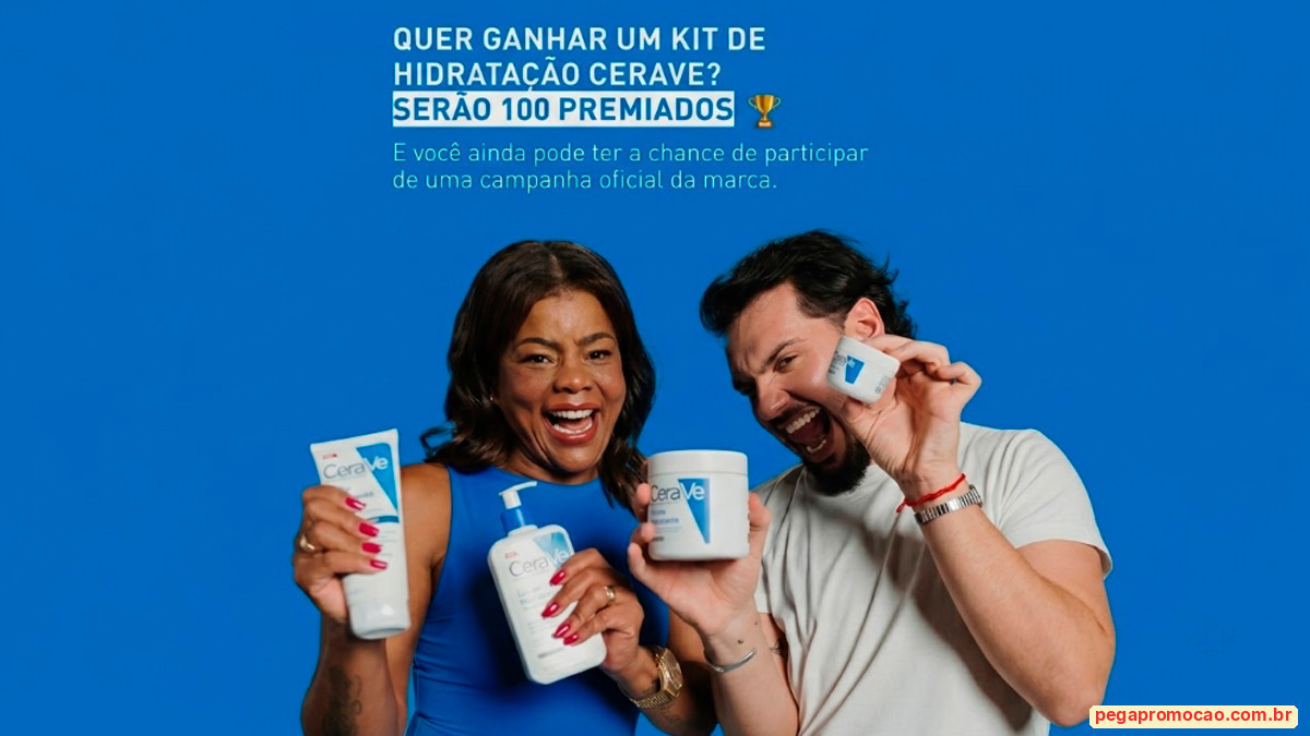 Banner da Promoção CeraVe Barreira Só Com CeraVe