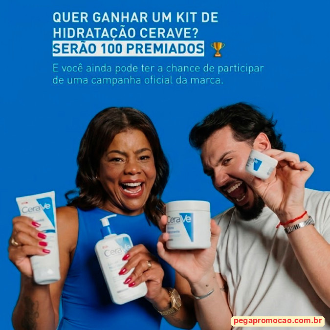 Prêmios e Sorteios em Destaque da Promoção CeraVe Barreira Só Com CeraVe