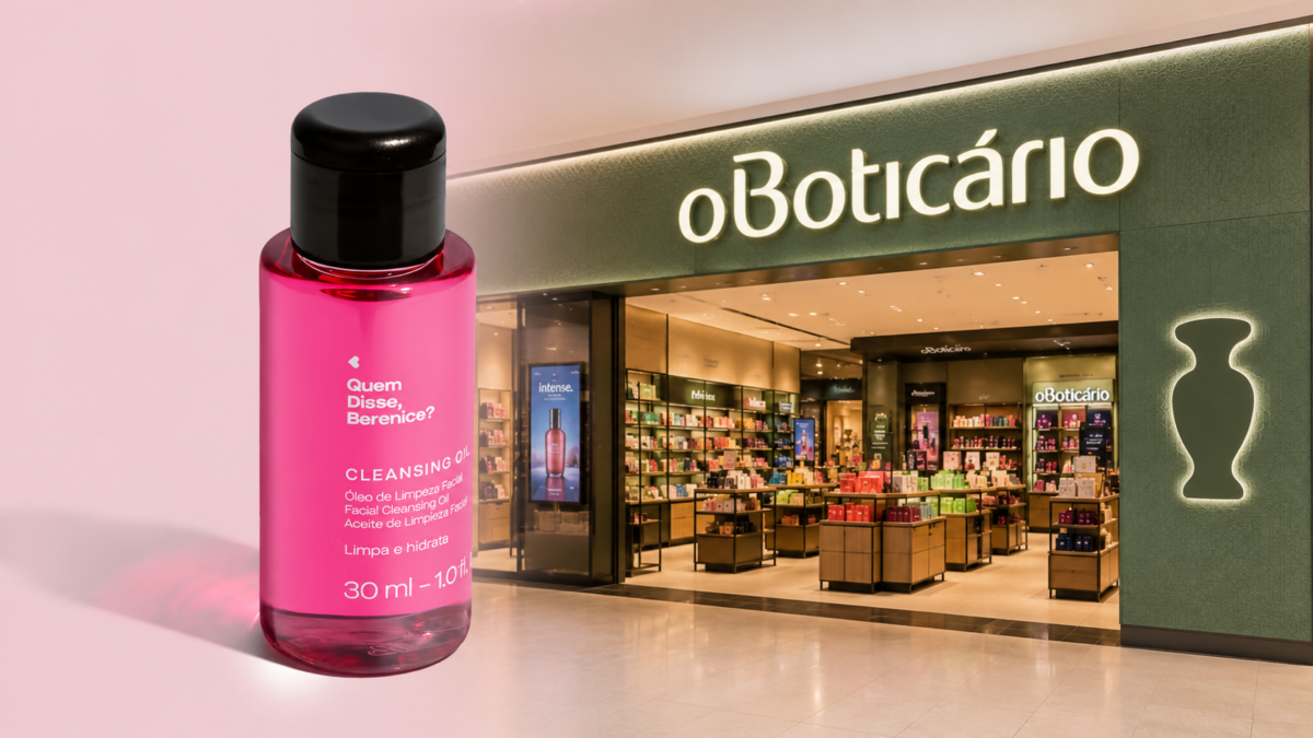 Banner da Brinde Grátis O Boticário Qdb Cleansing Oil