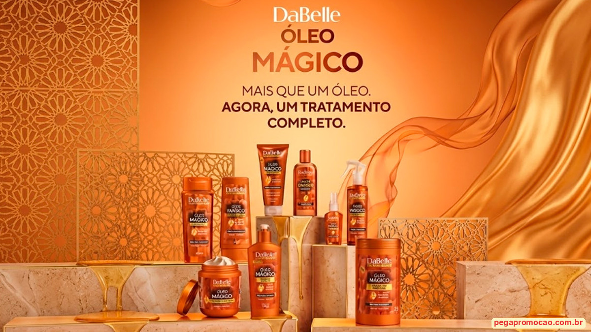 Banner da Brinde Grátis DaBelle Óleo Mágico