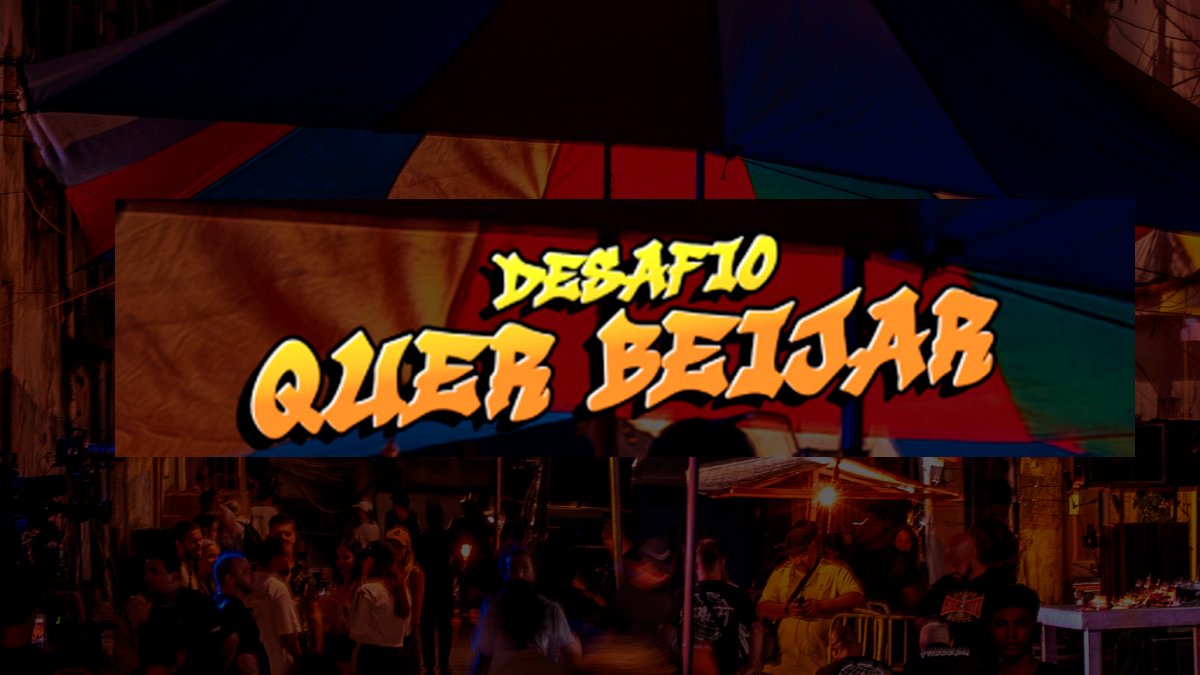 Banner da Promoção Desafio Quer Beijar