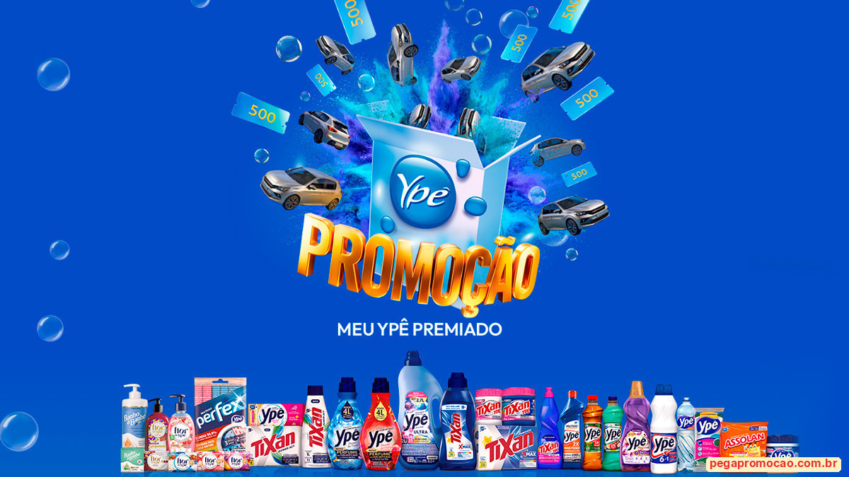 Promoção Meu Ypê Premiado 2026: Como Participar e Concorrer a Prêmios de até R$ 1 Milhão