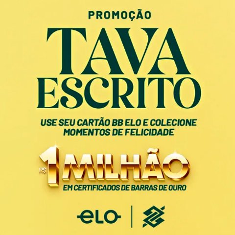 Prêmios e Sorteios em Destaque da Promoção BB Elo Tava Escrito