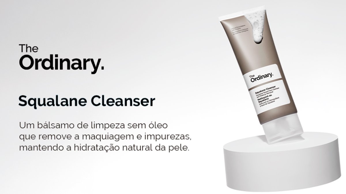 Banner da Amostra Grátis Creme Facial The Ordinary