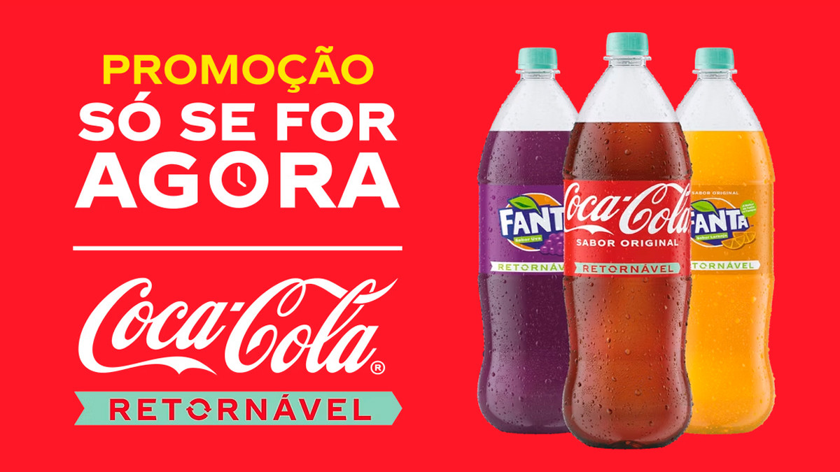 Banner da Promoção Coca-Cola Compre & Colecione & Concorra