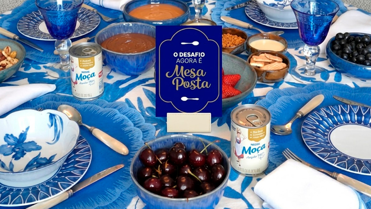 Banner da Promoção Moça Lovers Desafio Mesa Posta