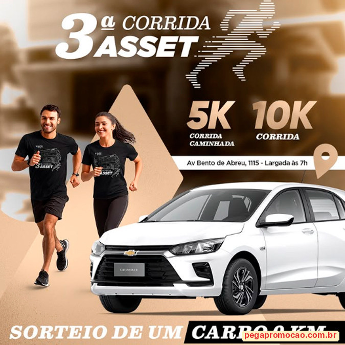 Prêmios e Sorteios em Destaque da Promoção 3ª Corrida Asset Bank