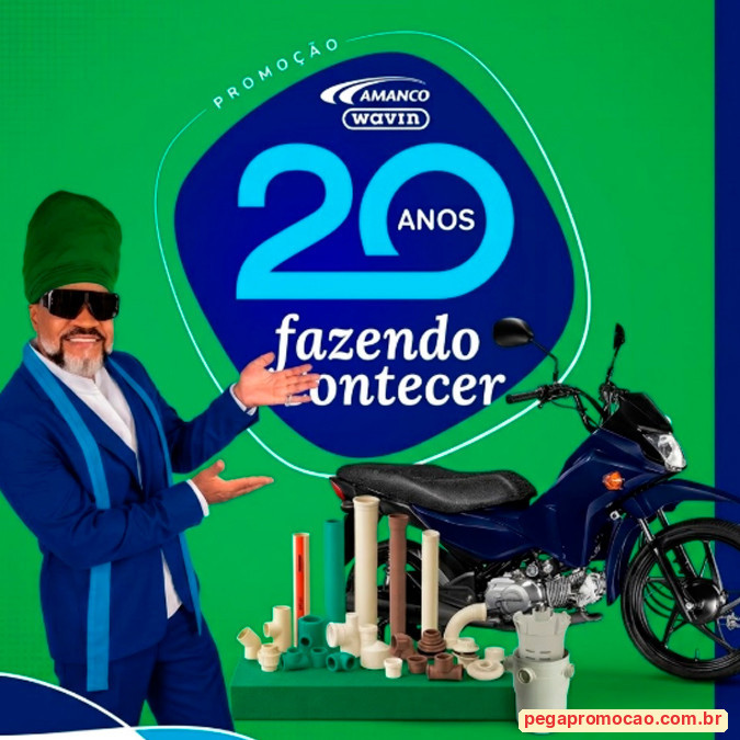 Prêmios e Sorteios em Destaque da Promoção Amanco Wavin 20 Anos
