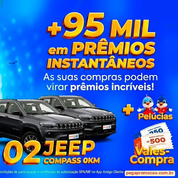 Prêmios e Sorteios em Destaque da Promoção Aniversário 52 Anos Andorinha