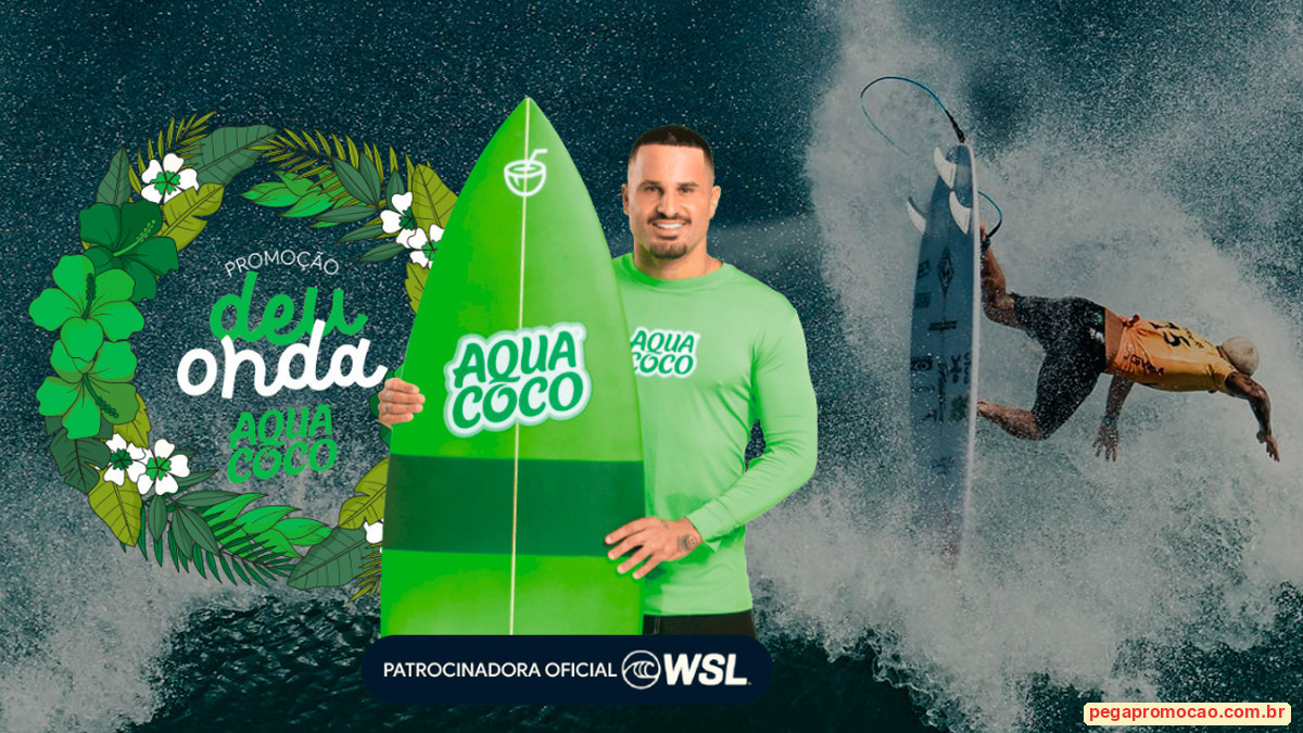 Banner da Promoção AquaCoco Deu Onda 2026