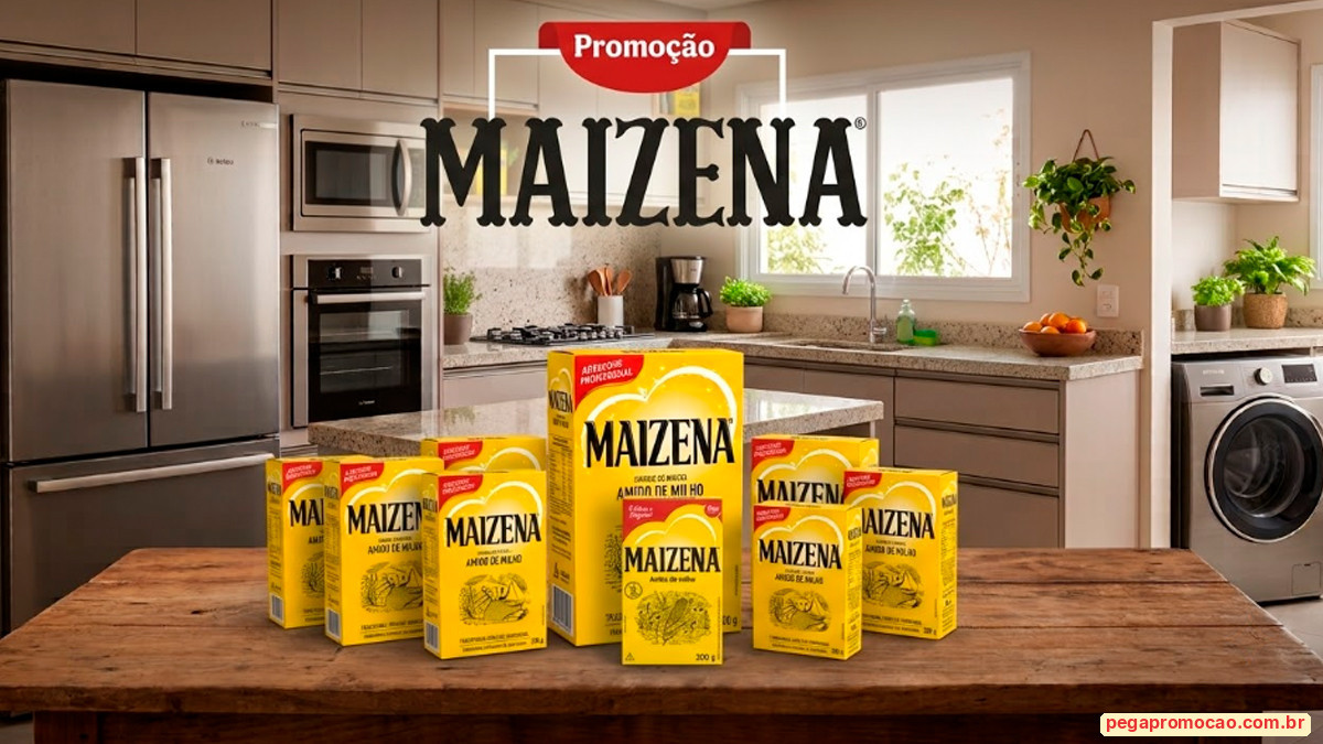 Banner da Promoção Maizena 2026