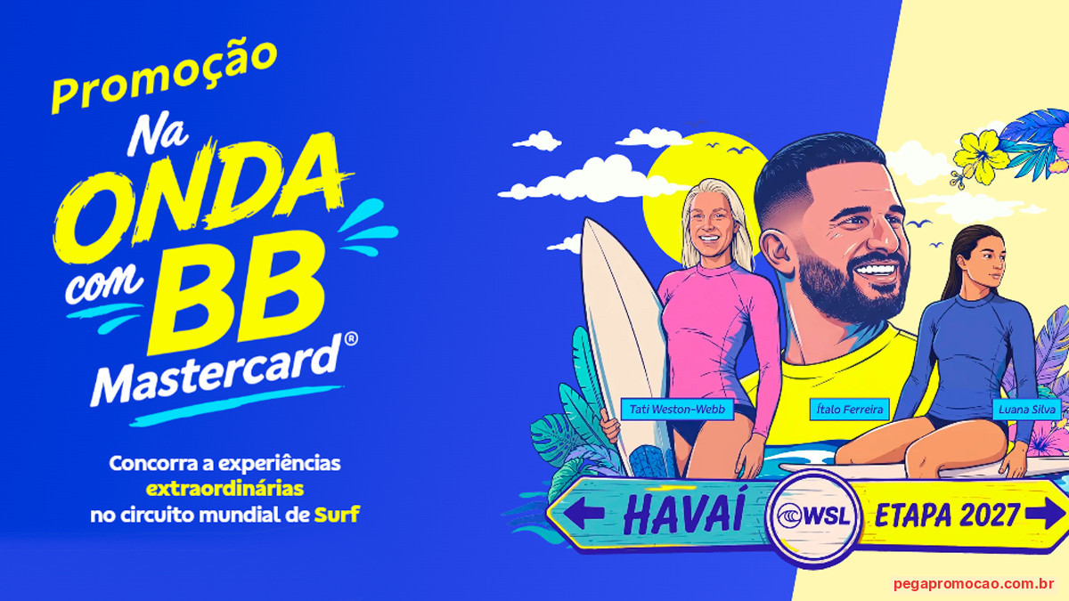 Banner da Promoção Na Onda com BB Mastercard