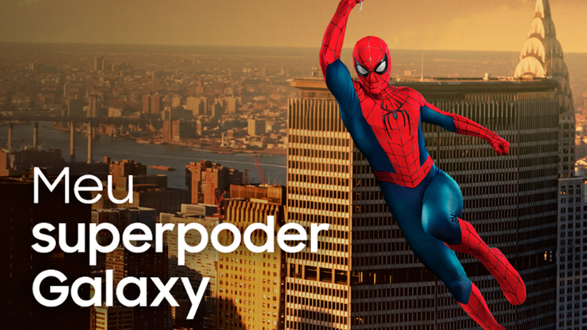Banner da Promoção Samsung Meu Superpoder Galaxy