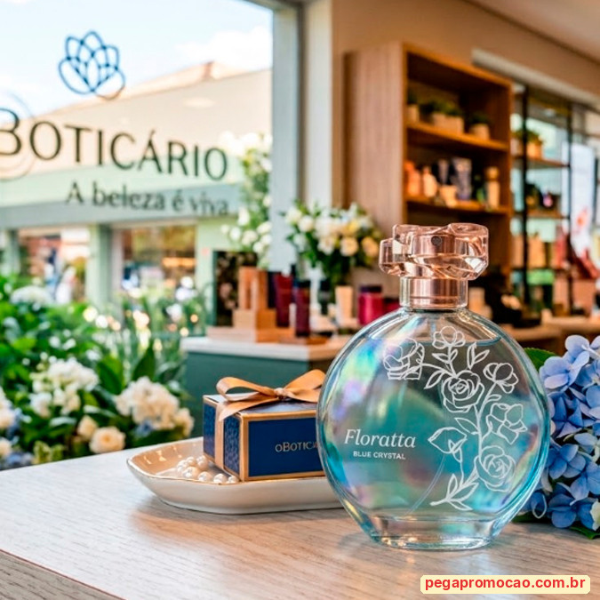 Prêmios e Sorteios em Destaque da Brinde Grátis O Boticário Floratta Blue Crystal
