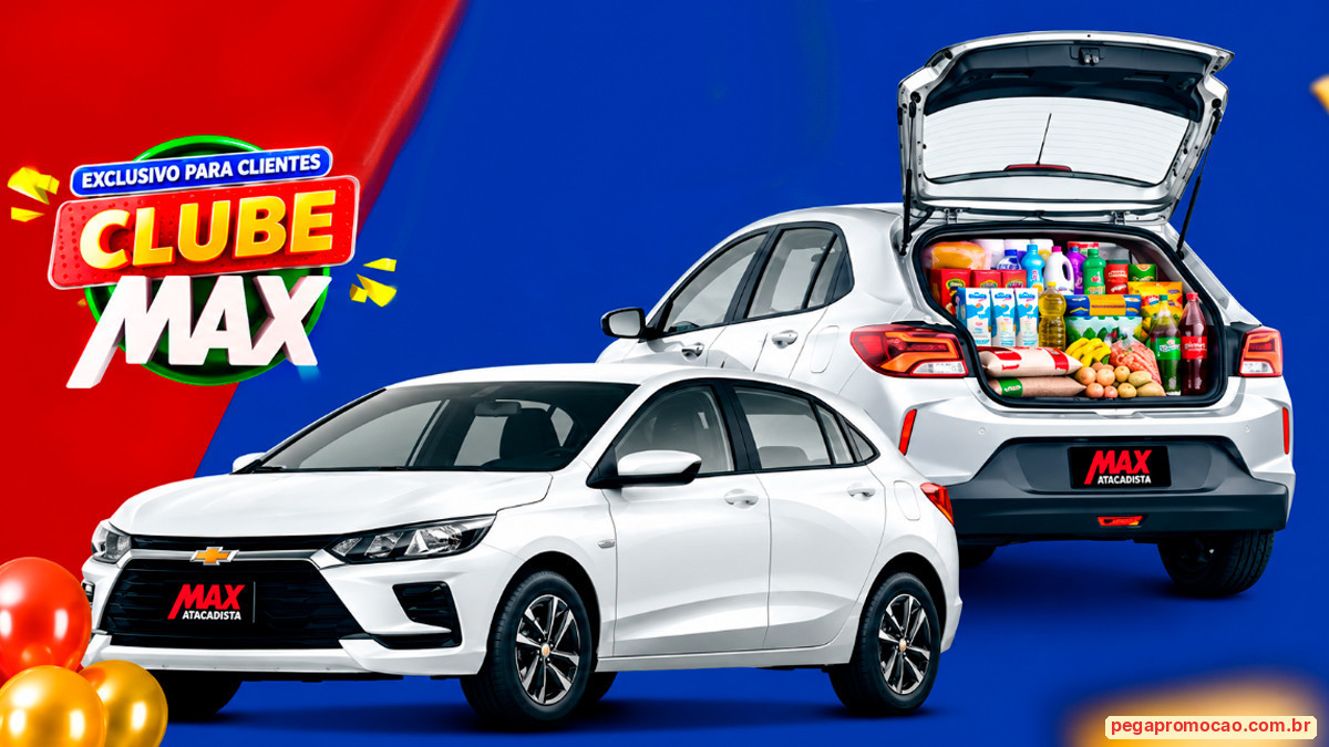 Banner da Promoção Aniversário Max Atacadista 2026