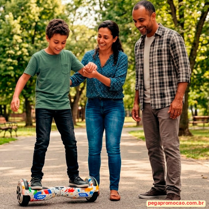 Prêmios e Sorteios em Destaque da Promoção Buriti Shopping Mês das Crianças Hoverboards