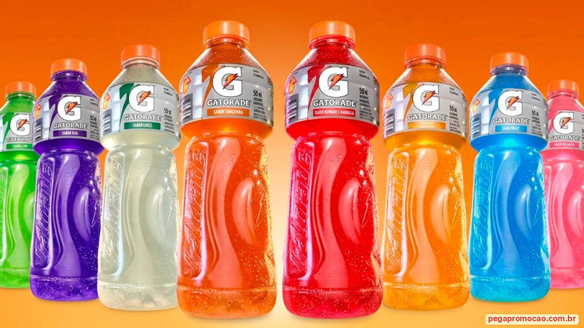 Banner da Promoção Gatorade Pit Stop Fórmula 1