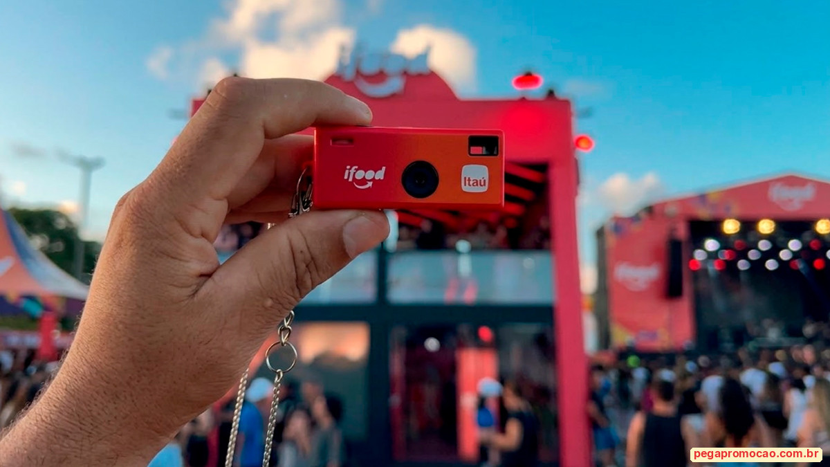 Banner da Promoção iFood Rock In Rio 2026