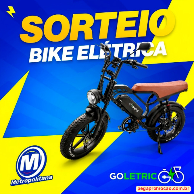 Prêmios e Sorteios em Destaque da Promoção Metropolitana Fm Bike Elétrica 0km