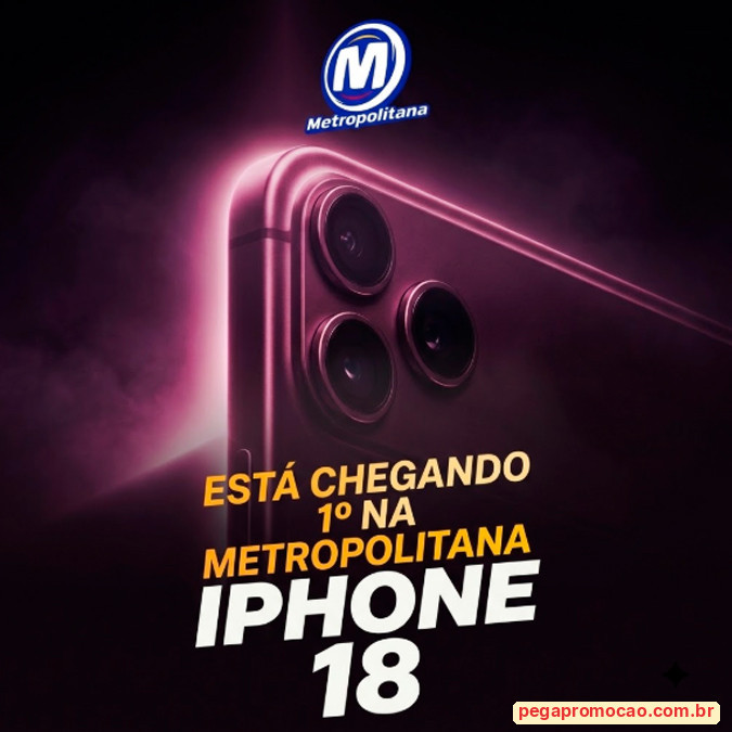 Prêmios e Sorteios em Destaque da Promoção iPhone 18 é na Metropolitana FM