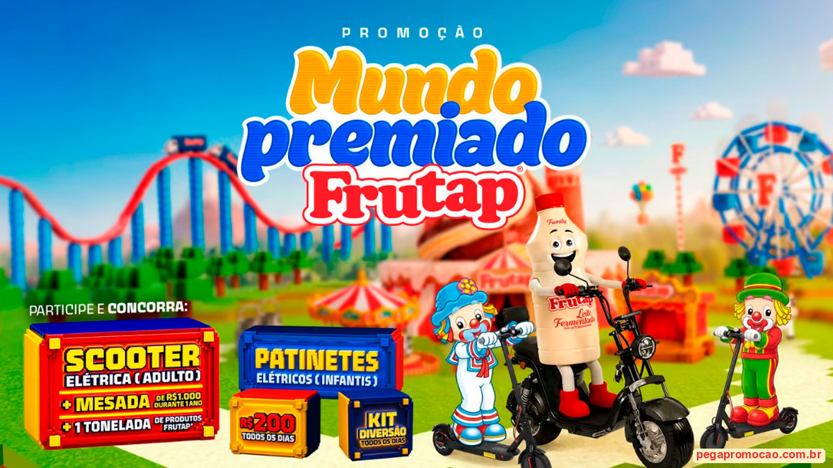 Banner da Promoção Mundo Premiado Frutap
